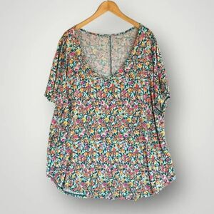 5 for $45 Lane Bryant Top Blouse Shirt Size 34-36 Floral